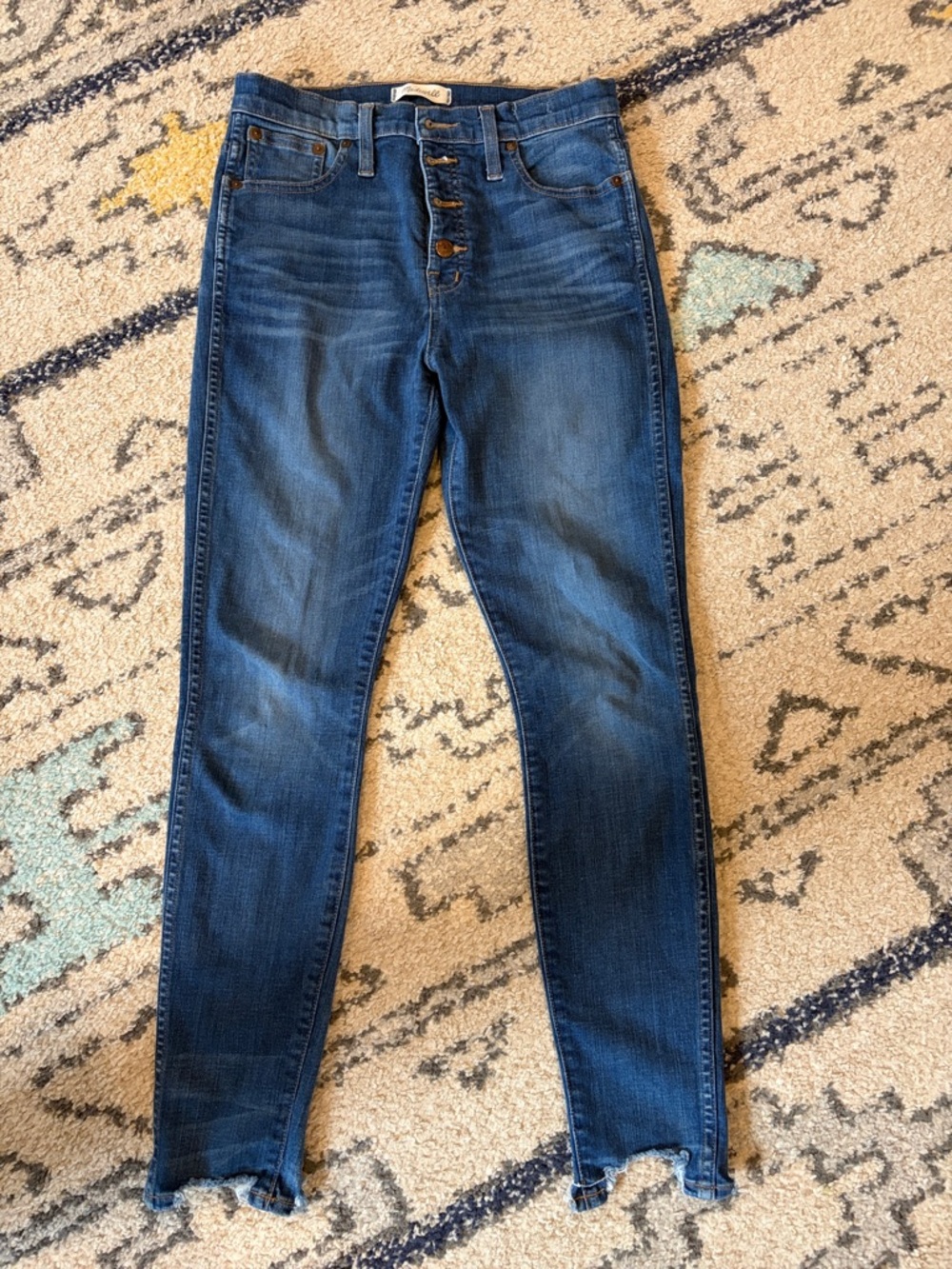 Madewell High-Rise Dark Blue Women's Skinny Jeans size 28